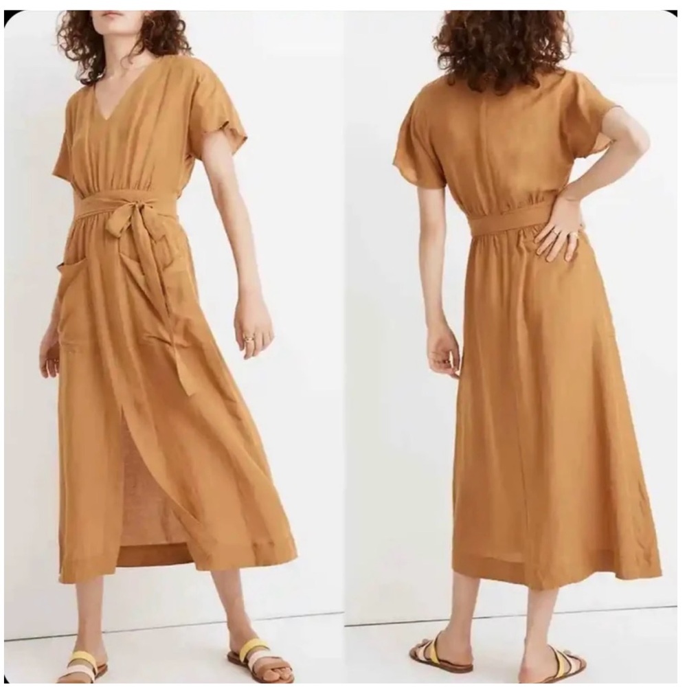 Madewell Dollman Tie-waist Dress
